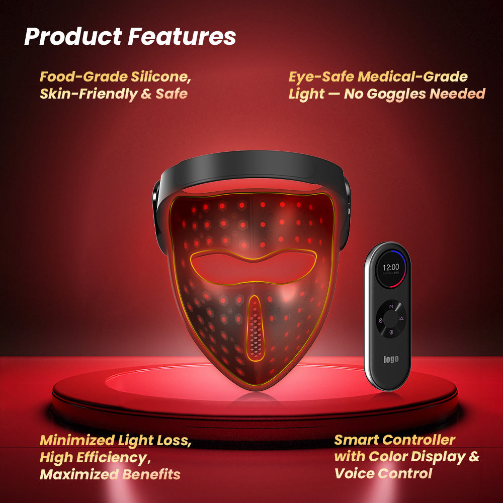 HealLume™ Professional Series: AI Voice Elite Smart Mask